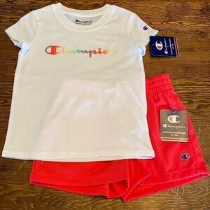 𝅺champion girls matching set